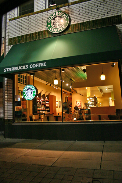 Shop on Starbucks Coffee Shop